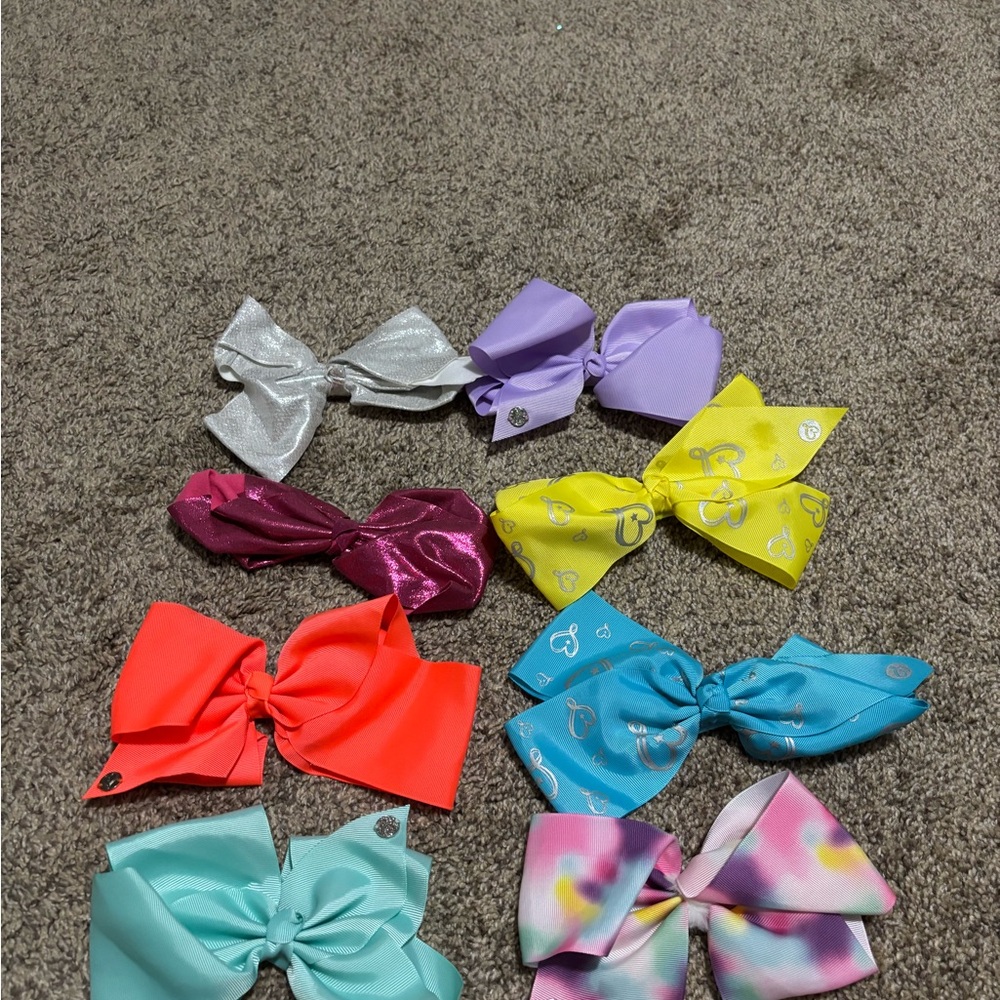 JoJo Siwa Colorful Hair Bow Set
